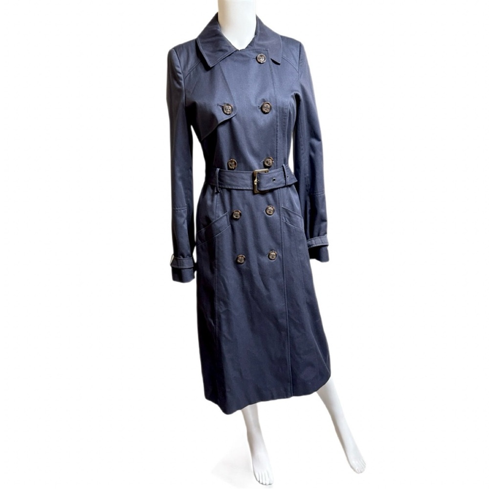 ASOS Dark Gray Trench Coat - Picture 6 of 7